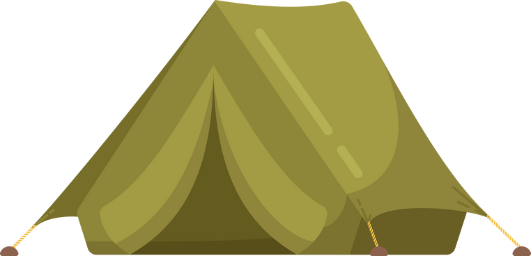 Tent Camping Illustration